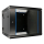 Szafa RACK Extralink Szafka wisząca rack 6U 600x600 czarna dwusekcyjna EX.12929